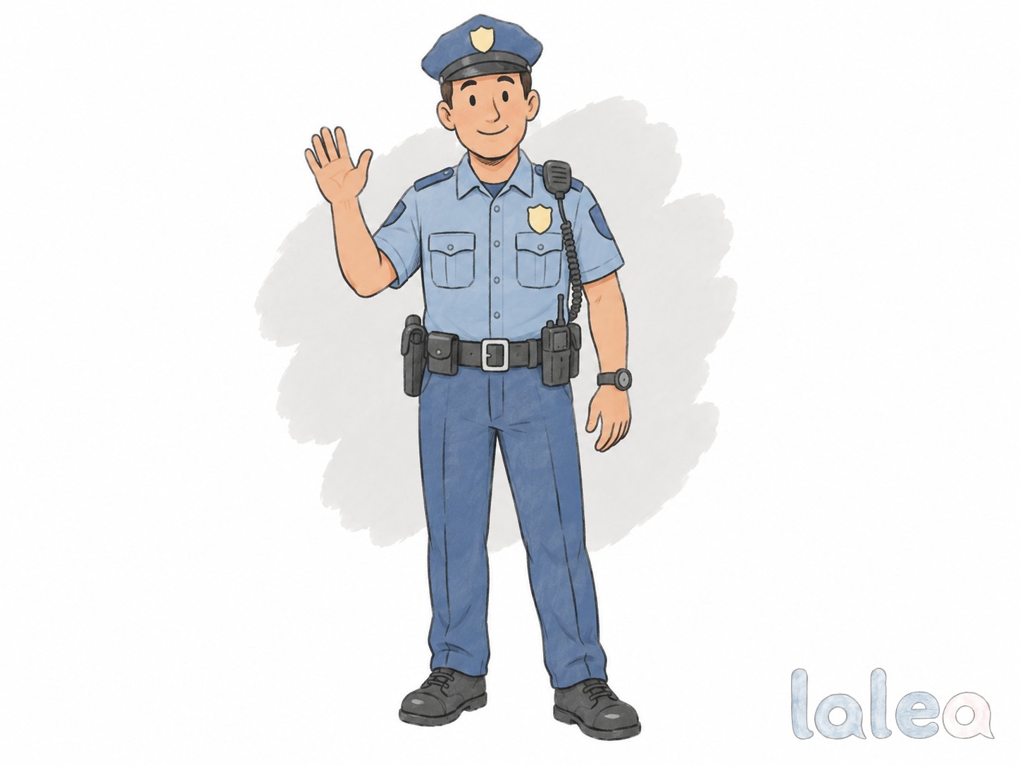 policía