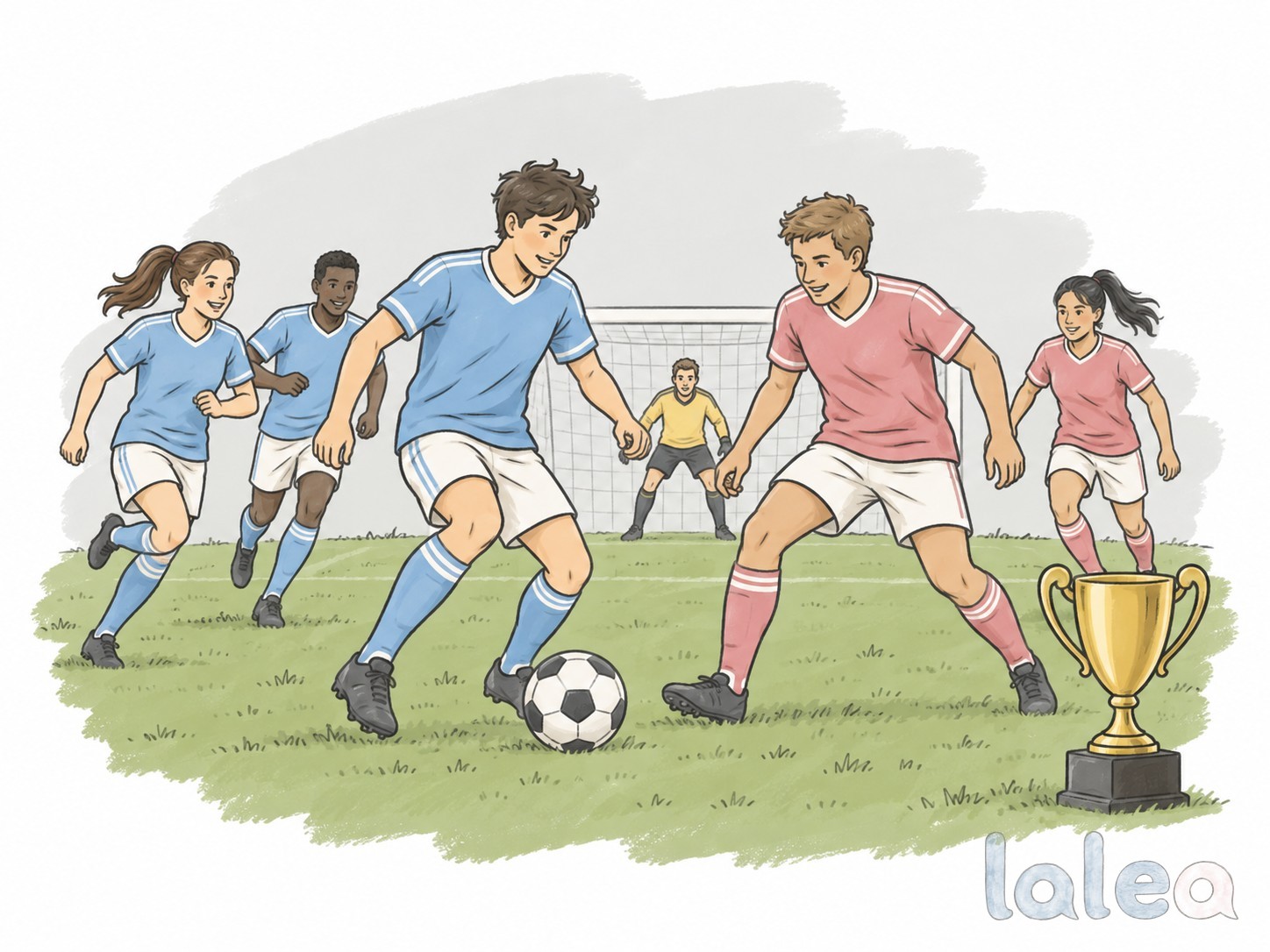league