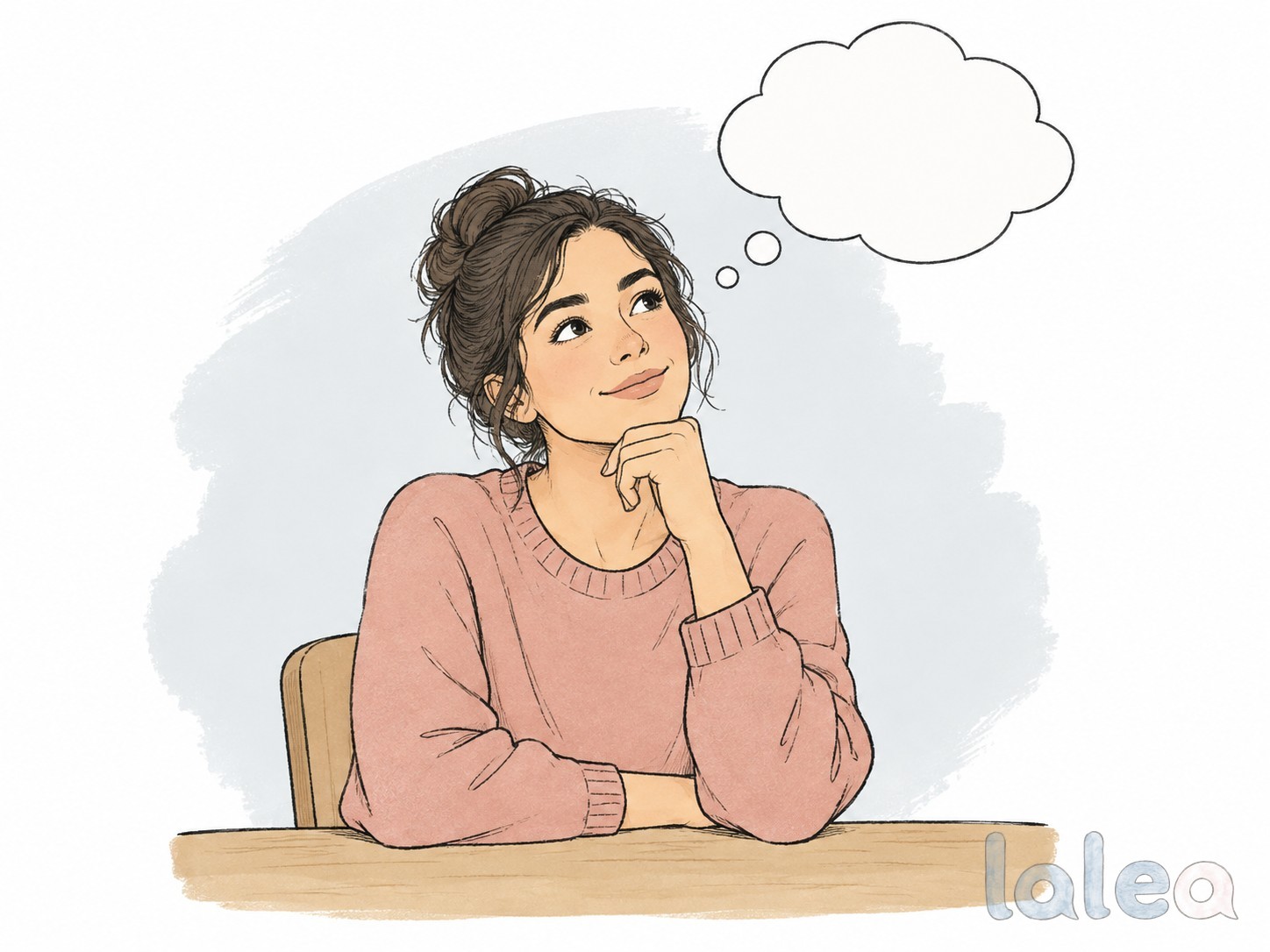 생각하다
